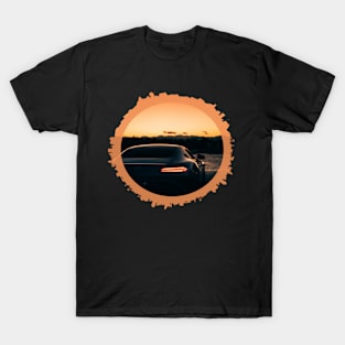 Cool black car in frame T-Shirt